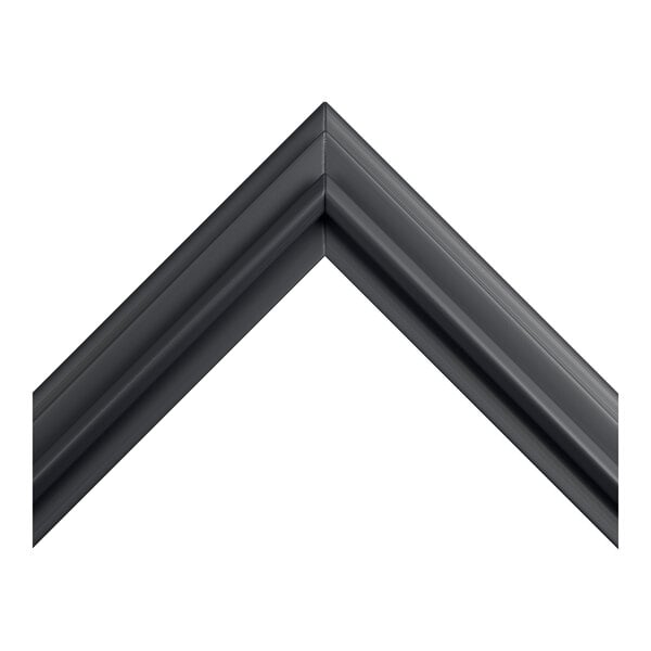 A black replacement gasket for Turbo Air Refrigeration, model C362300100.