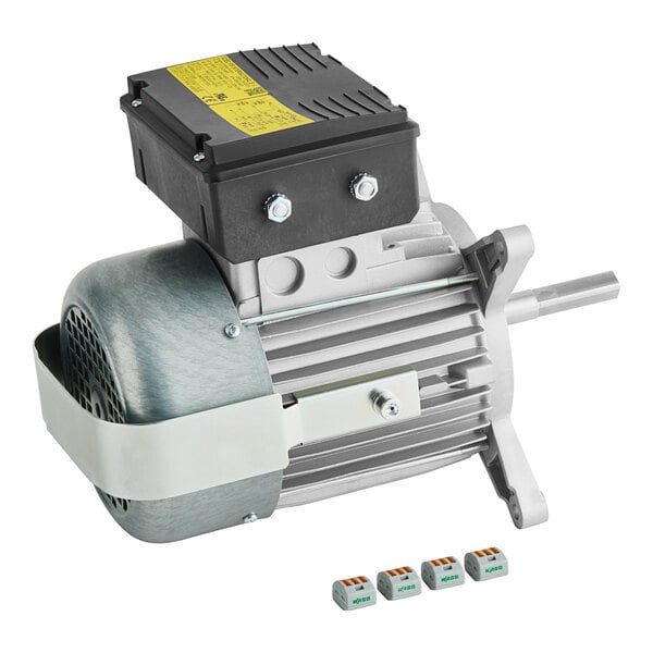 A US Range motor service kit in a black box with a yellow label.