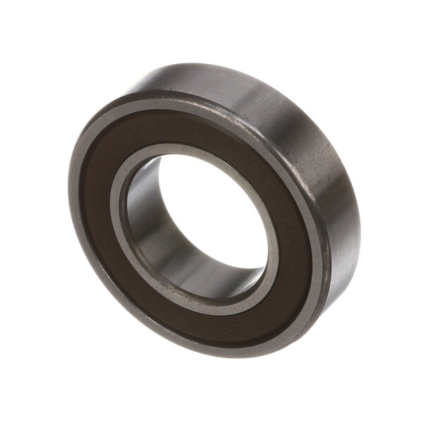 A close-up of a Carpigiani bearing with a black rubber ring.