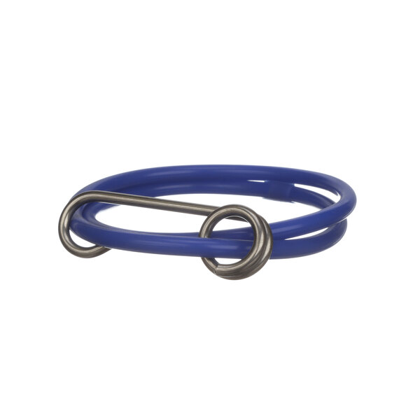 A blue and silver Electrolux dishwasher belt.