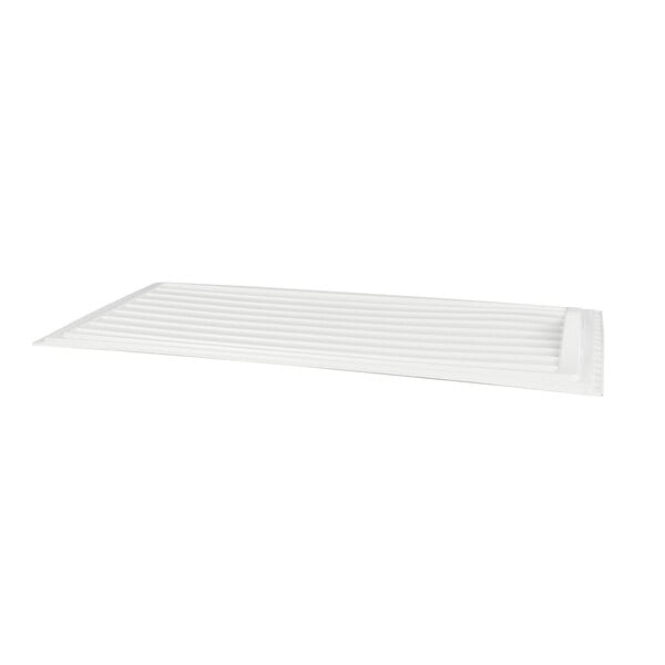 A white rectangular Kelvinator inner door panel with a handle.