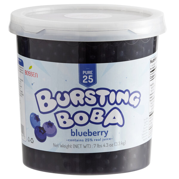 Bossen 7.26 lb. Pure25 Blueberry Bursting Boba