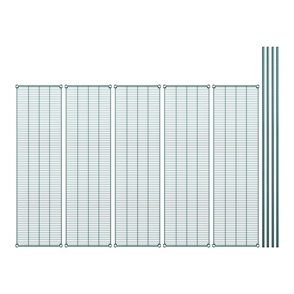A white grid of paper with blue lines.