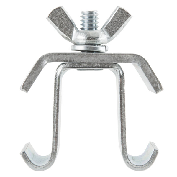 a close-up of a metal piece