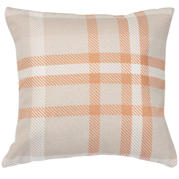 Astella Tp18 Fa34 Pacifica Tartan Tuscan Accent Throw Pillow