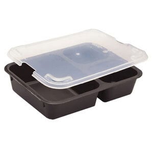 a plastic tray with a lid