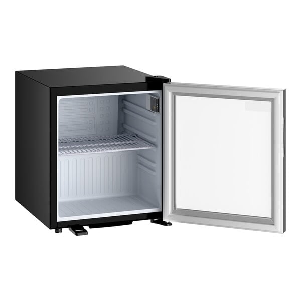 Galaxy CRG-2 Black Customizable Countertop Display Refrigerated Merchandiser - 1.8 cu ft.