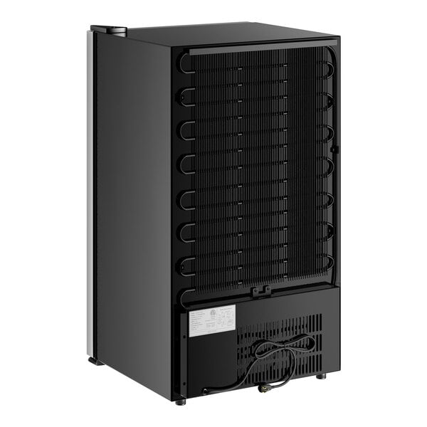 Galaxy CRG-4 Black Customizable Countertop Display Refrigerated Merchandiser - 3.5 cu ft.