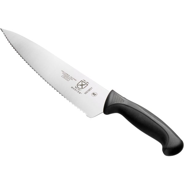 Utility Knife Pointed Tip, Plain Edge Bulk 4 (10.2 cm) - Mercer Culinary