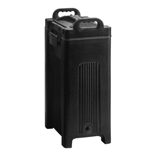 CaterGator 5 Gallon Black Insulated Beverage Dispenser