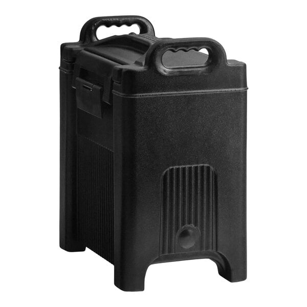 CaterGator 2.5 Gallon Black Insulated Beverage Dispenser
