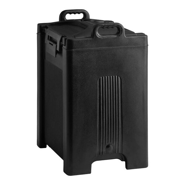 CaterGator 10 Gallon Black Insulated Beverage Dispenser