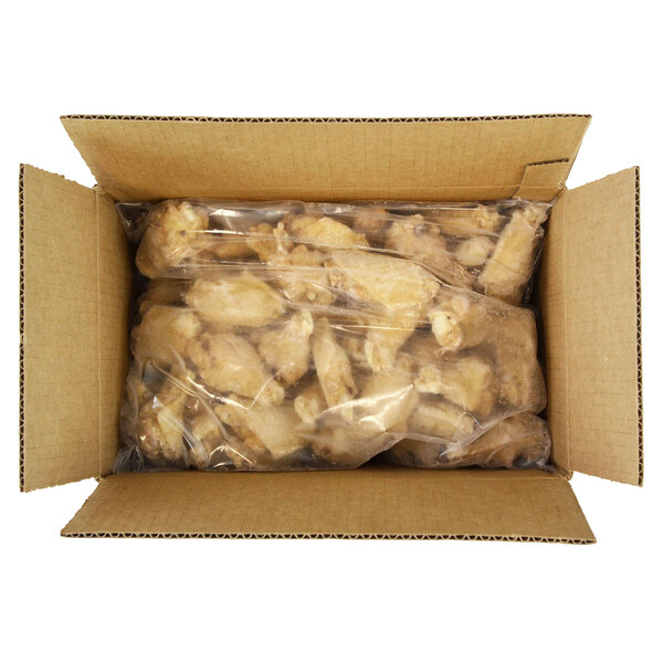 Brakebush 6 lb. Bag Fully Cooked Unbreaded Jumbo Chicken ...