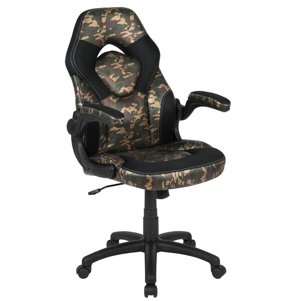 Flash Furniture Ch 00095 Cam Gg High Back Camo Leathersoft