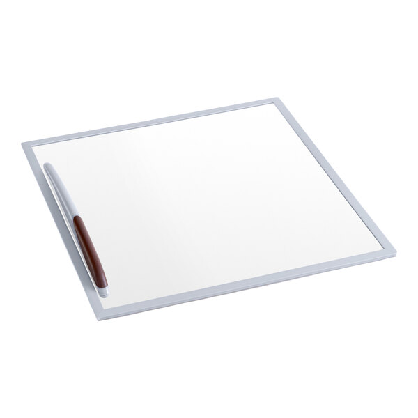 A rectangular sliding glass top lid with a frame and a handle, designed for DFF13 freezers.