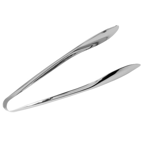 a pair of tongs with a white background