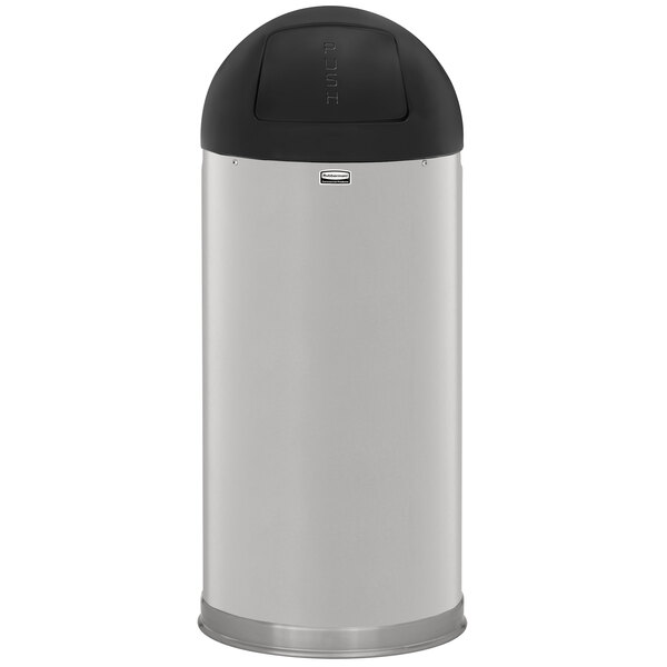 Rubbermaid Fgr1536sssgl Round Tops 15 Gallon Stainless
