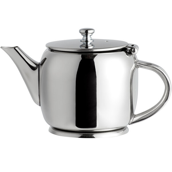 World Tableware 73060 Belle II 8 oz. Stainless Steel Teapot