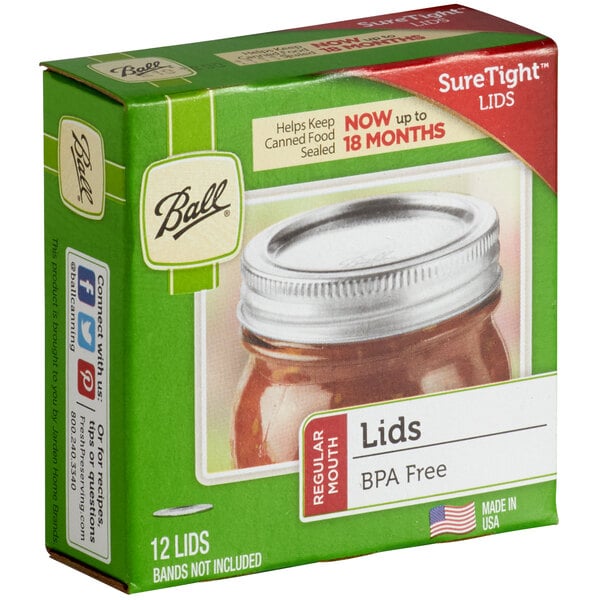 Details about   100 pcs Regular Mouth Canning Jar Lids 