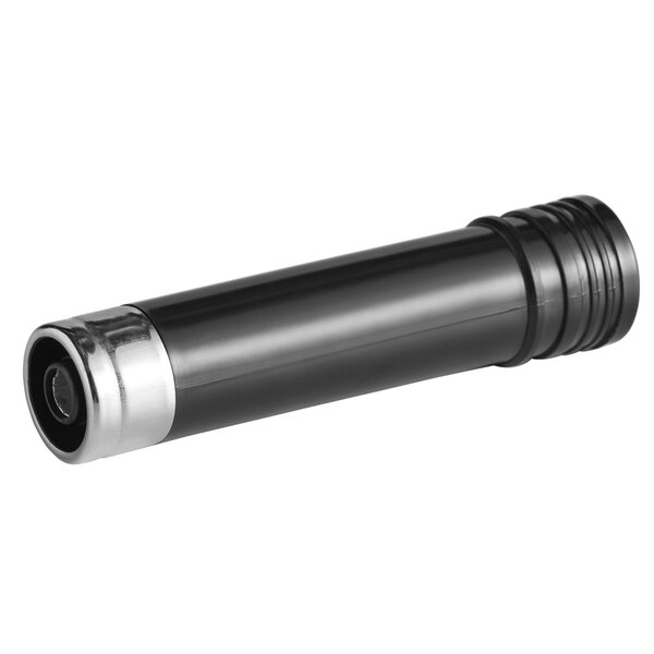 a close-up of a black roll