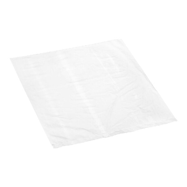 A roll of white plastic Choice food bags.