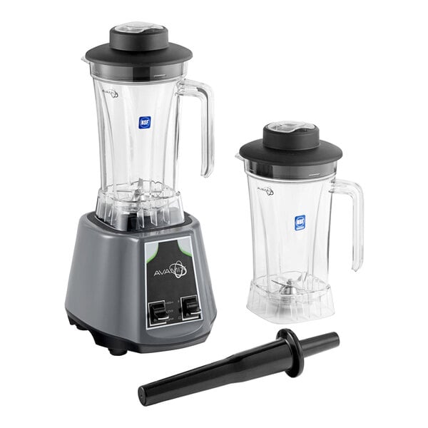 AvaMix BL2T642J 2 hp Commercial Blender with Toggle Control and 2 64 oz. Tritan™ Containers - 120V