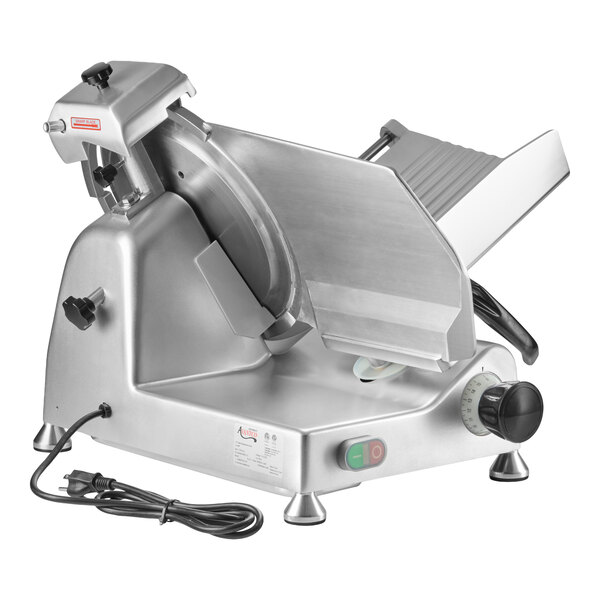 Avantco SL312 12" Manual Gravity Feed Meat Slicer - 1/3 hp