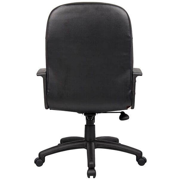 Boss executive leather budget chair discount