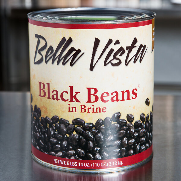 Bella Vista 10 Can Black Beans In Brine