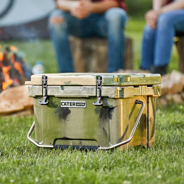 20QT Ice Chest for Sale - Blue, Grey, Black Camo