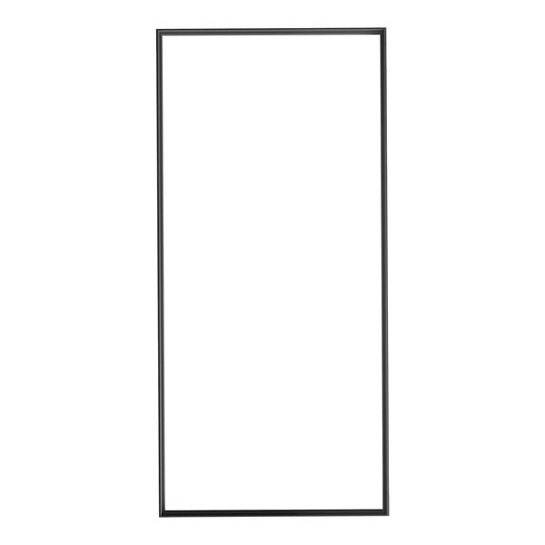 A black rectangular door gasket for Avantco refrigeration.