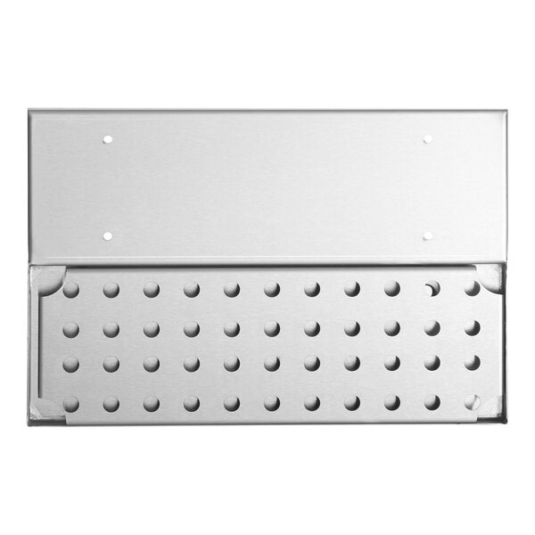 Regency 12" Stainless Steel Underbar Mount Beer Drip Tray