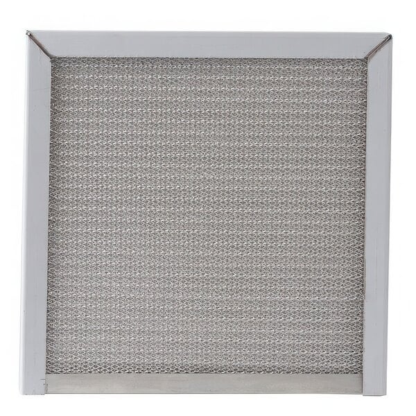 A close-up of a NAKS aluminum mesh hood filter.