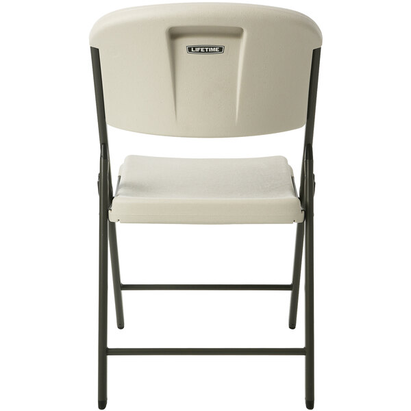 Lifetime 42803 Almond Classic Folding Chair 4 Pack   1919912 