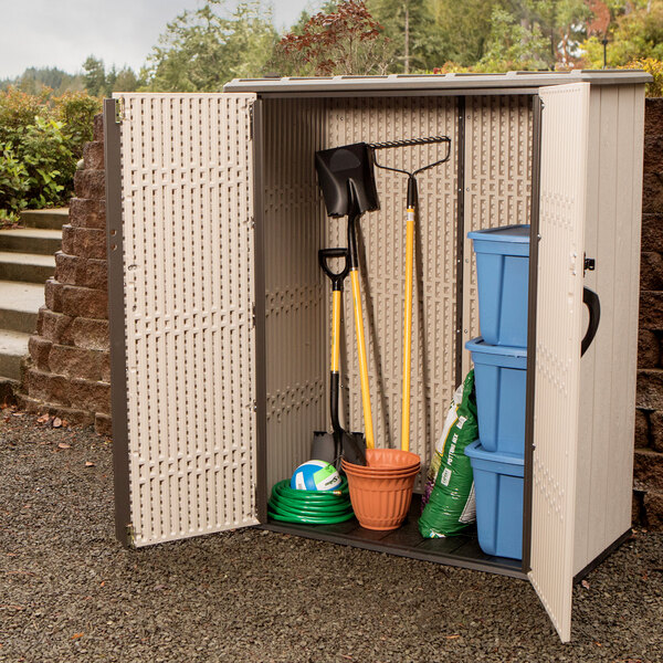 Lifetime Vertical Storage Shed 2 ft. x 4.5 ft. (60280)
