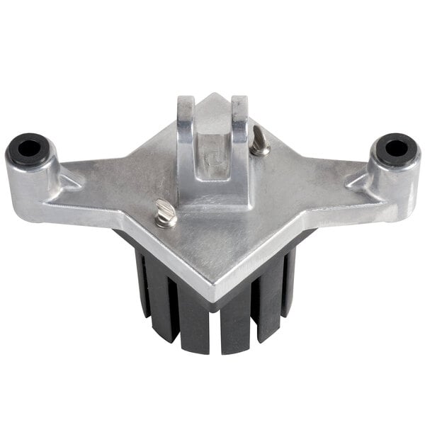 a close-up of a metal object