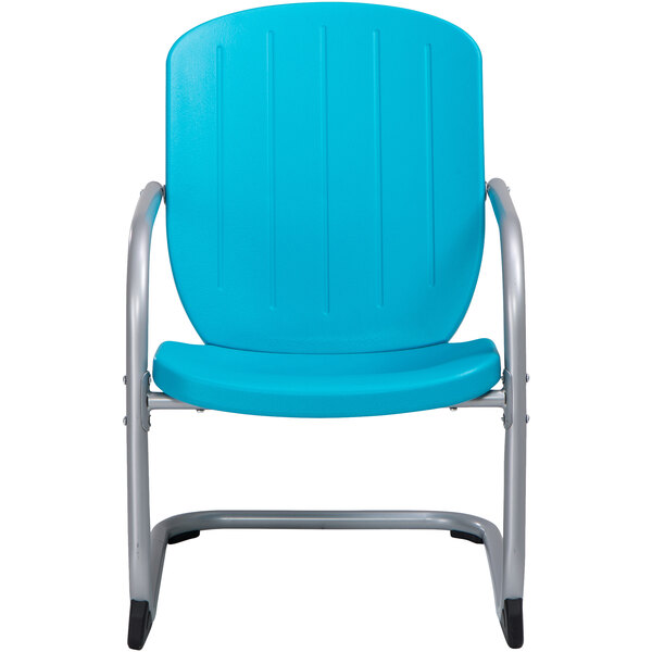 Lifetime 60161 Blue Retro Patio Chair 2 Pack - Lifetime Retro Patio Chair 2 Pk Lifetime 60161 Blue Retro Patio Chair 2 Pack - Lifetime Retro Patio Chair 2 Pk