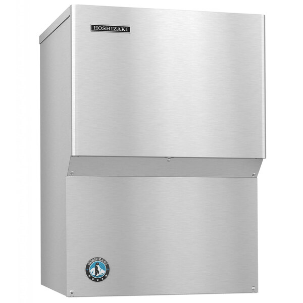 A stainless steel Hoshizaki remote condenser ice machine.