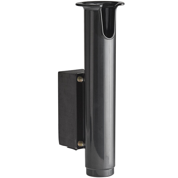 A black metal CaterGator fishing rod holder kit with a black cover.