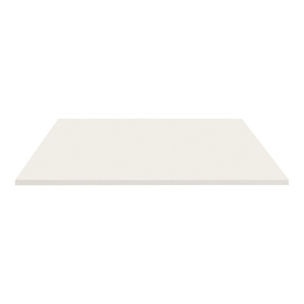 A white rectangular Art Marble Furniture table top.