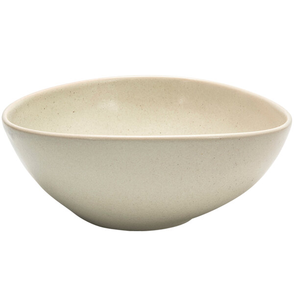 A white bowl with a white background.