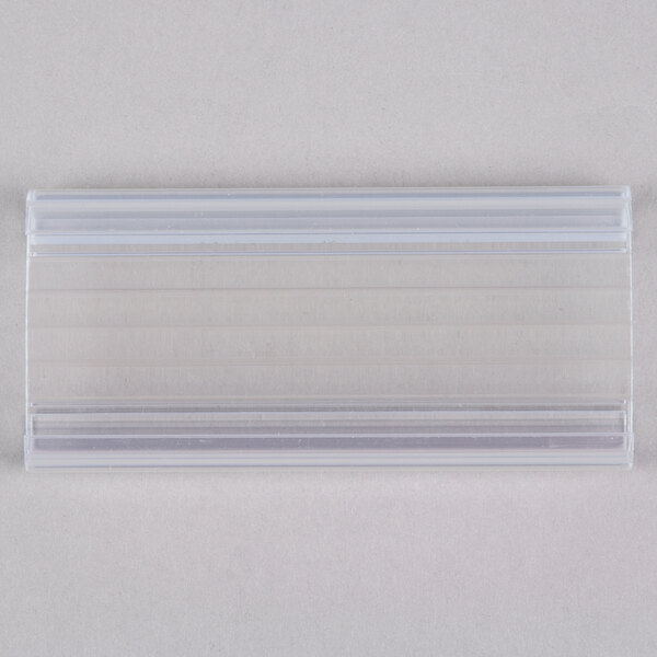 Metro 9990CL2 Plastic Label Holder Clear 19 Length x 1-1/4 Width