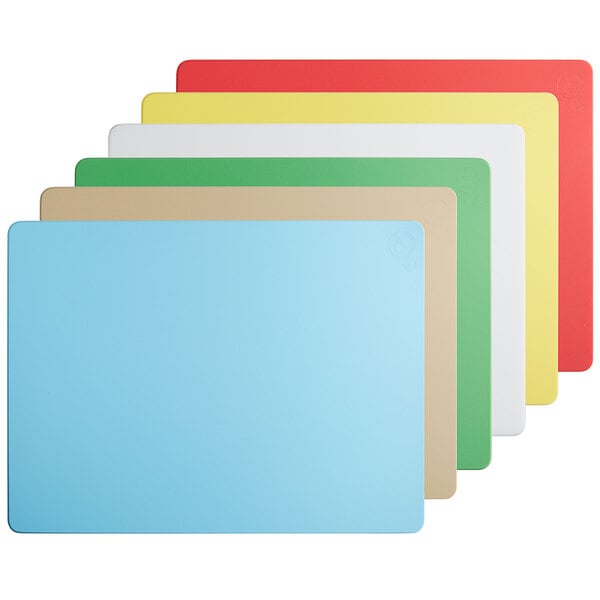 color coded cutting boards