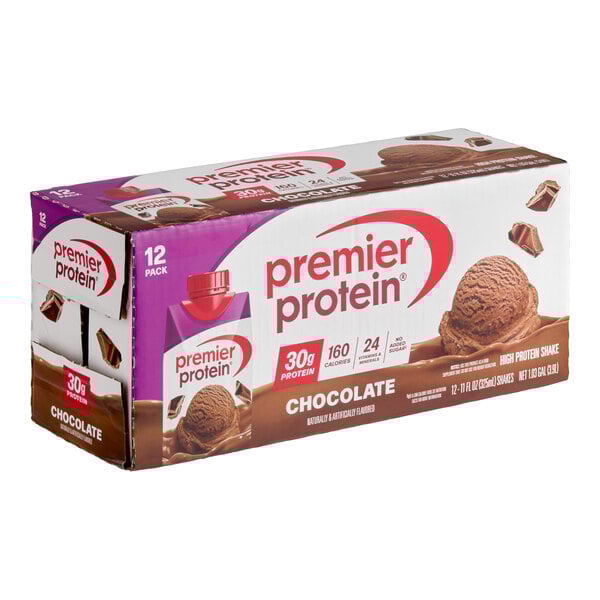 Premier Protein Chocolate Protein Shake 11 fl. oz. - 12/Case