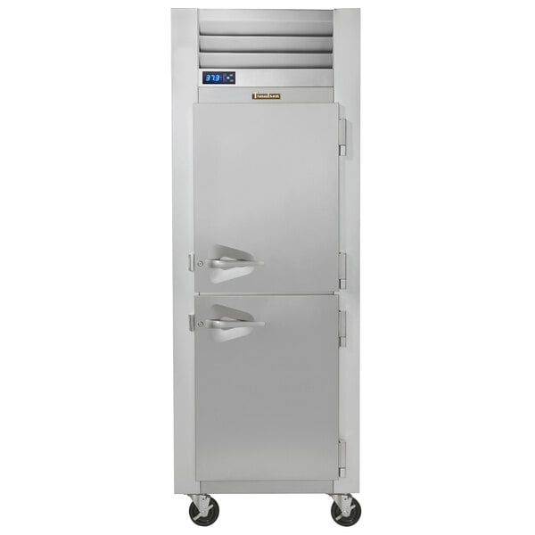 The right half of a Traulsen G Series refrigerator with a door.