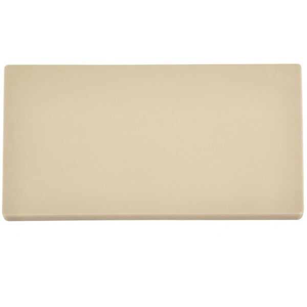 A brown rectangular Vollrath cutting board.