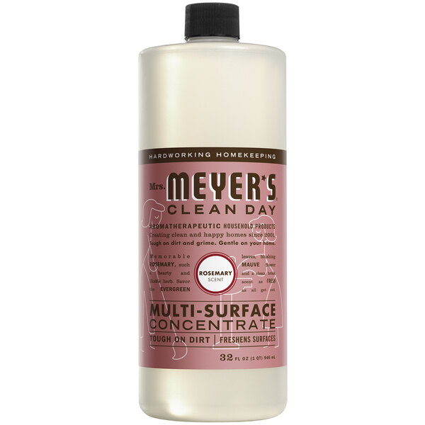 mrs meyer's rose multi surface cleaner