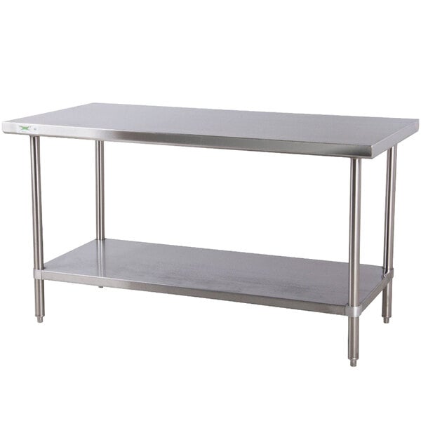 Catering Stainless Steel Table Work Table Stainless Steel Table Kitchen Table 150 x 60cm 