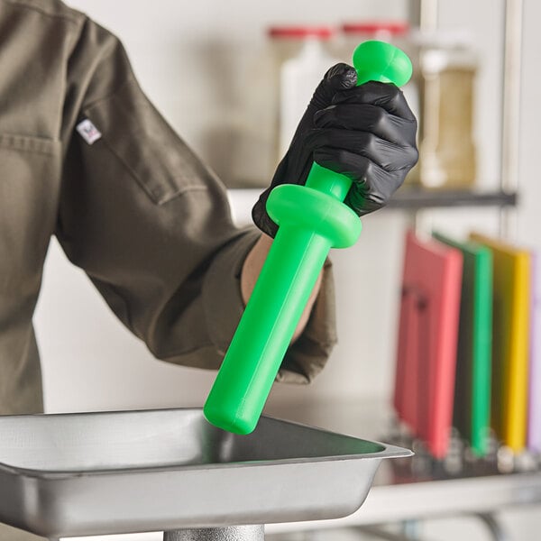 12" Plastic Meat Tamper / Meat Pusher (FMP 205-1009 Meat Stomper Alternate)