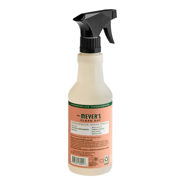 Mrs. Meyer's Clean Day 393760 16 fl. oz. Geranium All Purpose Multi-Surface Cleaner - 6/Case